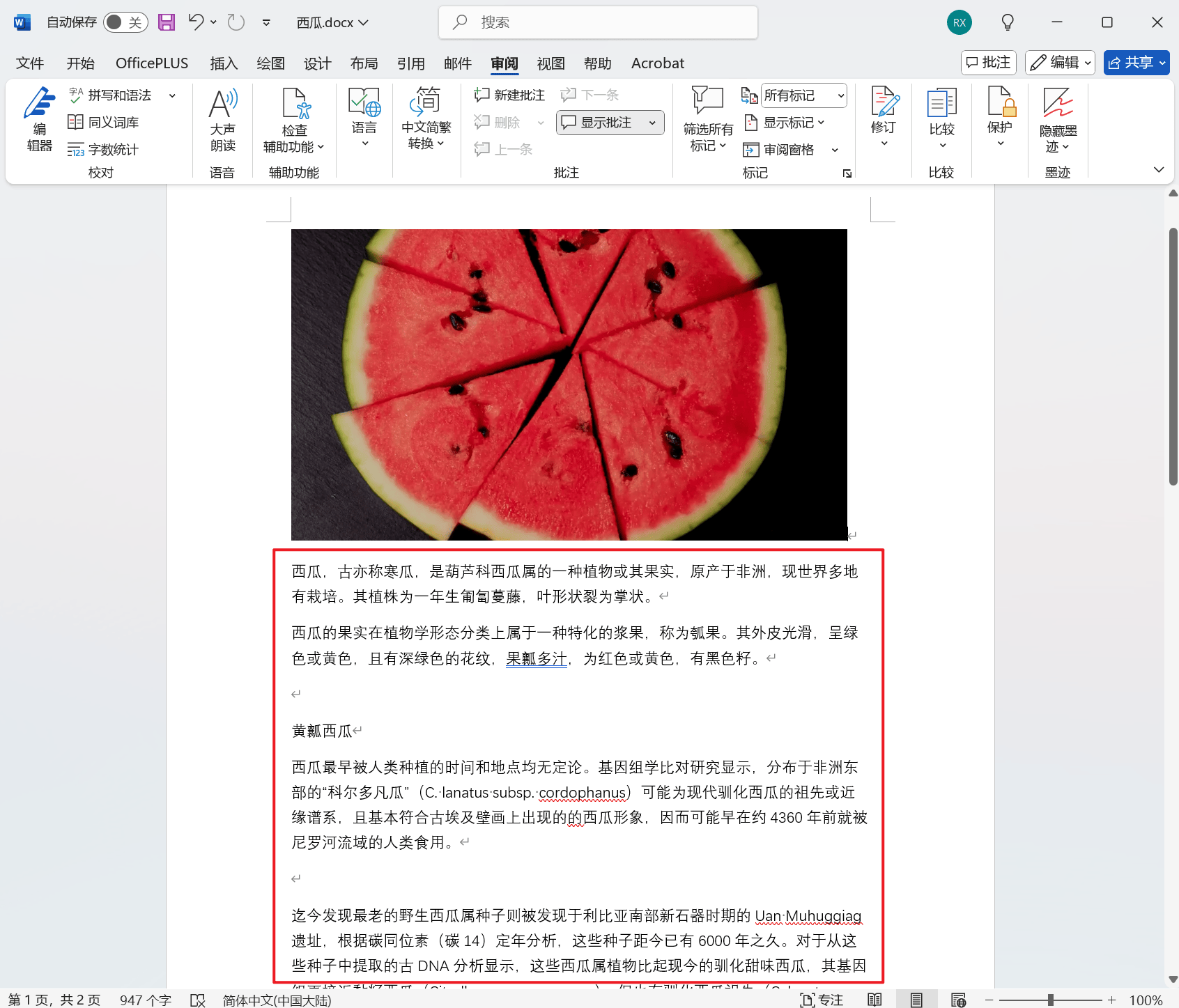 多个 Word 文档怎么批量拒绝审核后的修订?