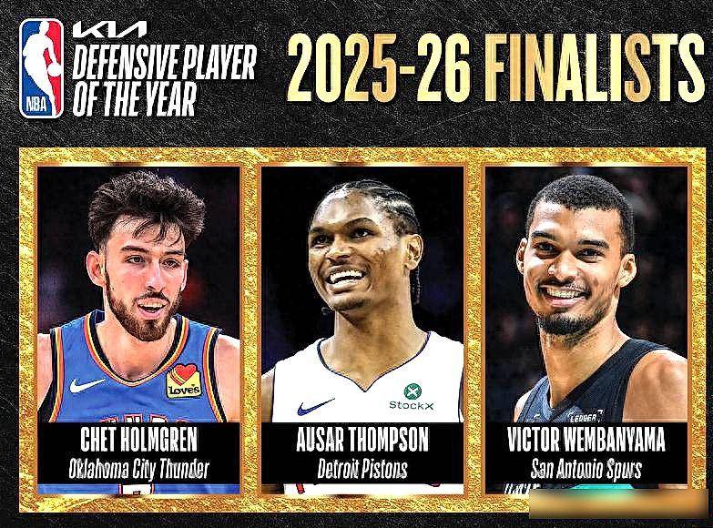 历史性一刻！22岁神童全票加冕DPOY，这纪录够吹一辈子